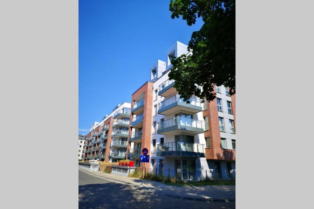The Blue Apartment Danzig Exterior foto